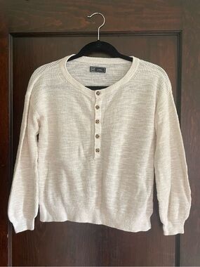 Gap size XS linen/cotton blend henley